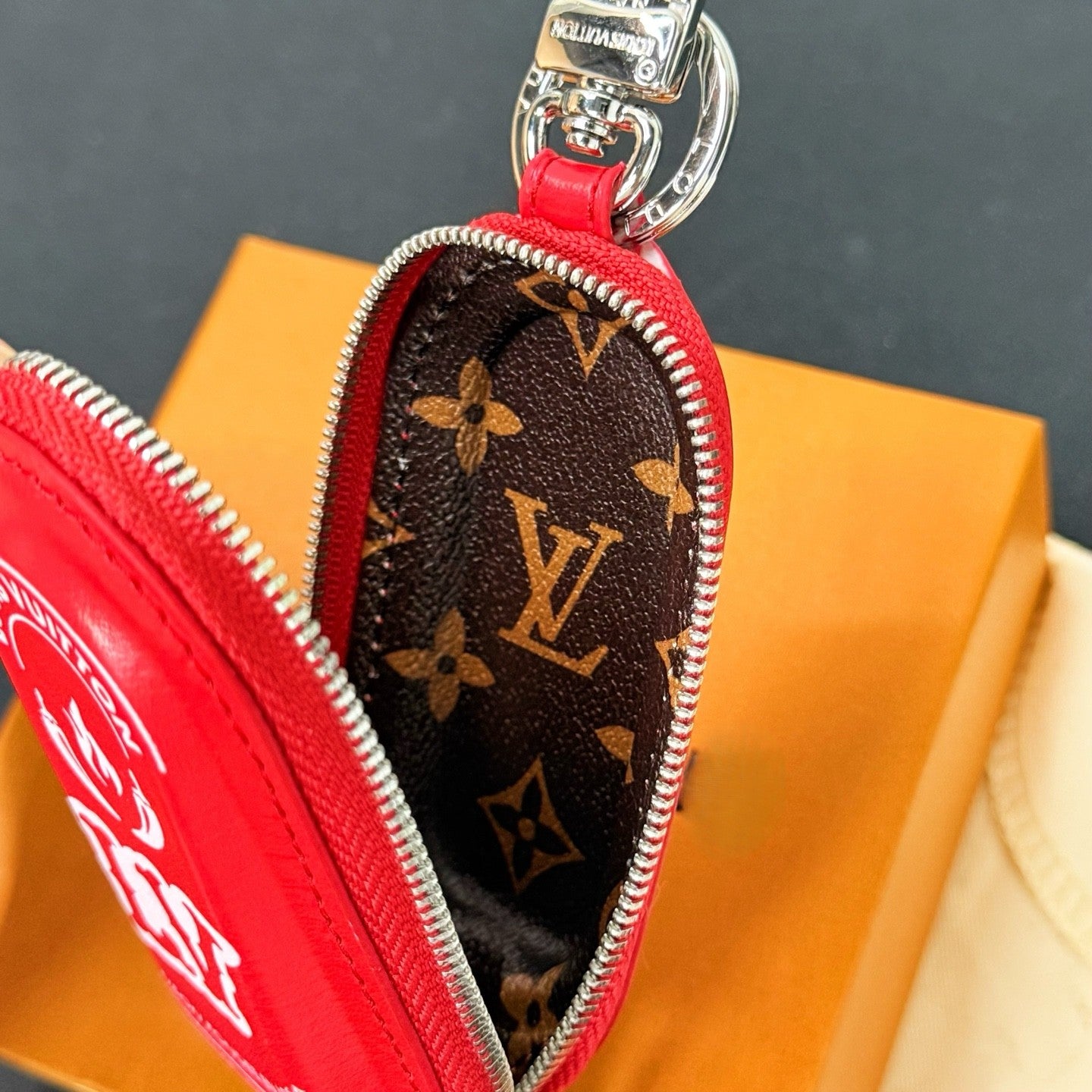 Spicy chili sauce bag charm