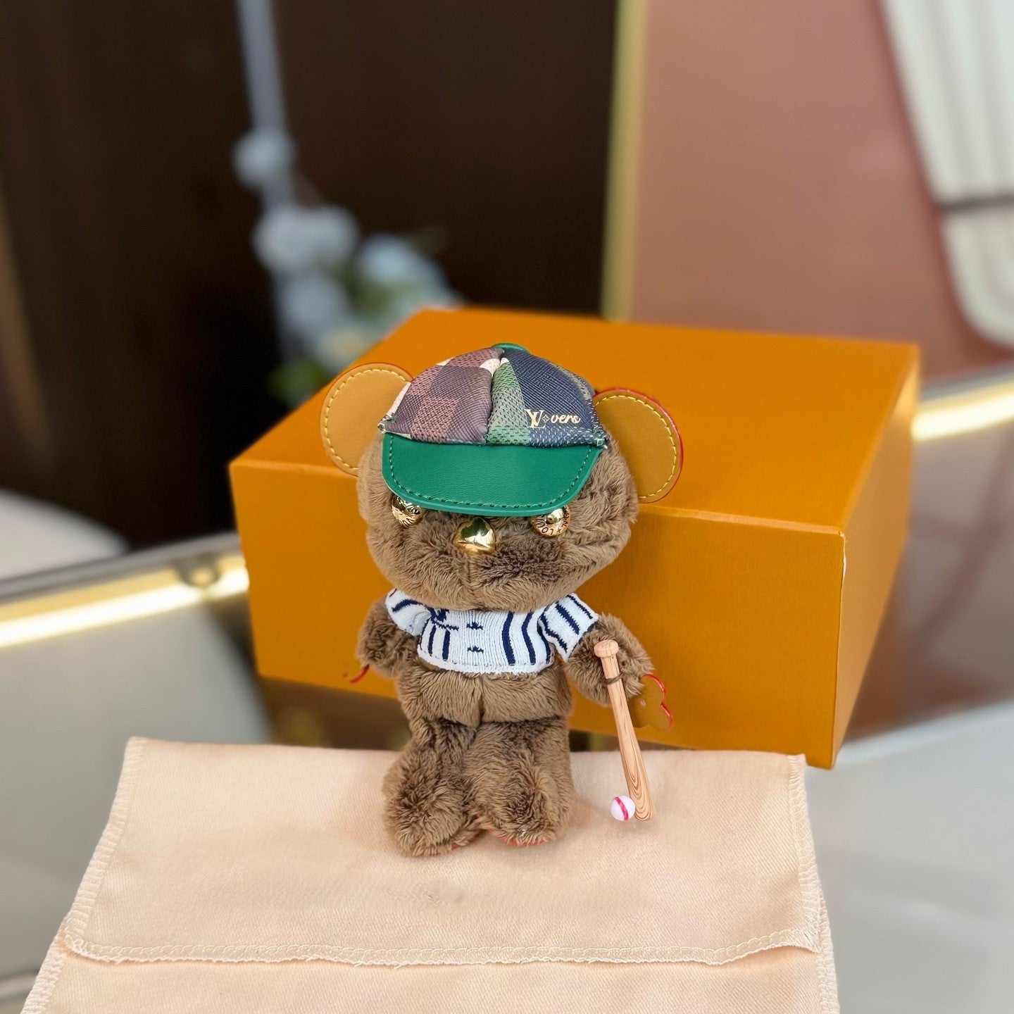 Bear dull bag charm