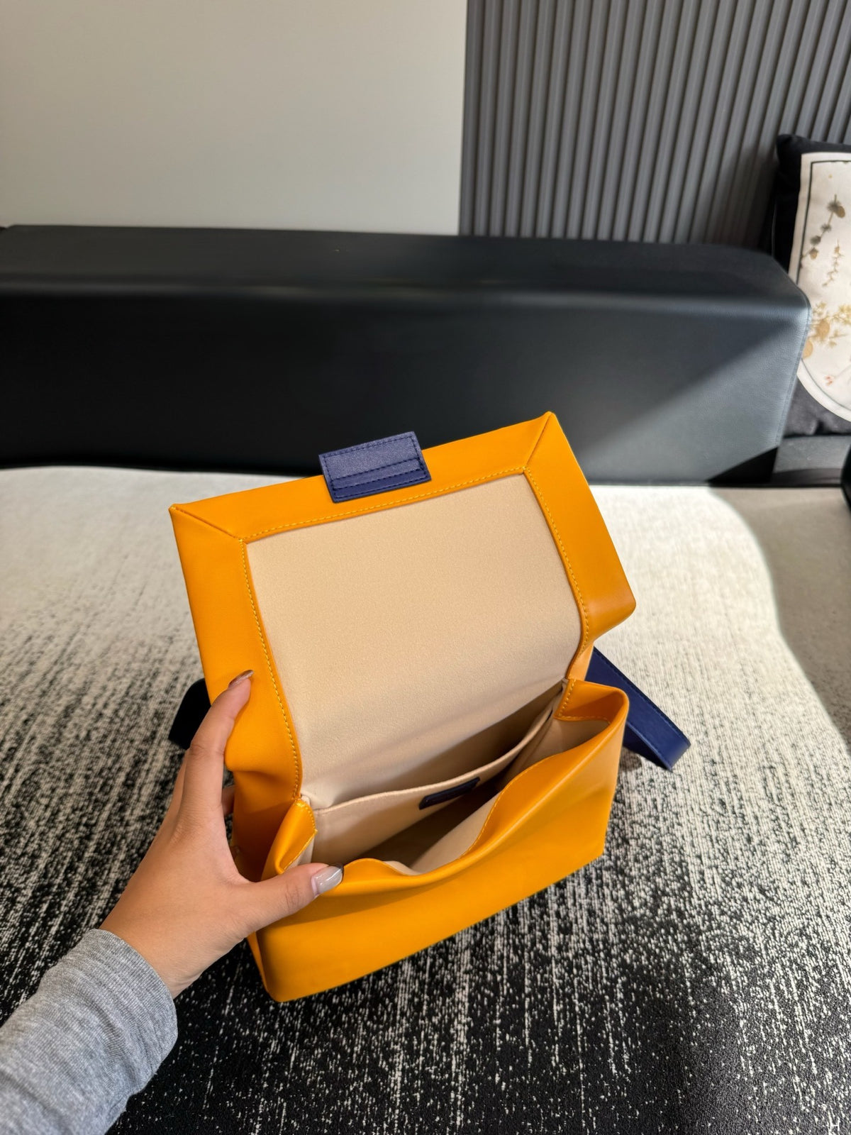 Flap-over messenger bag
