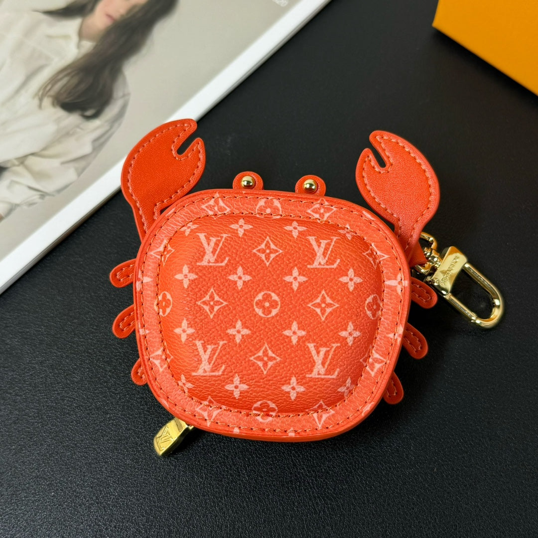 Mini Crab Bag Charm