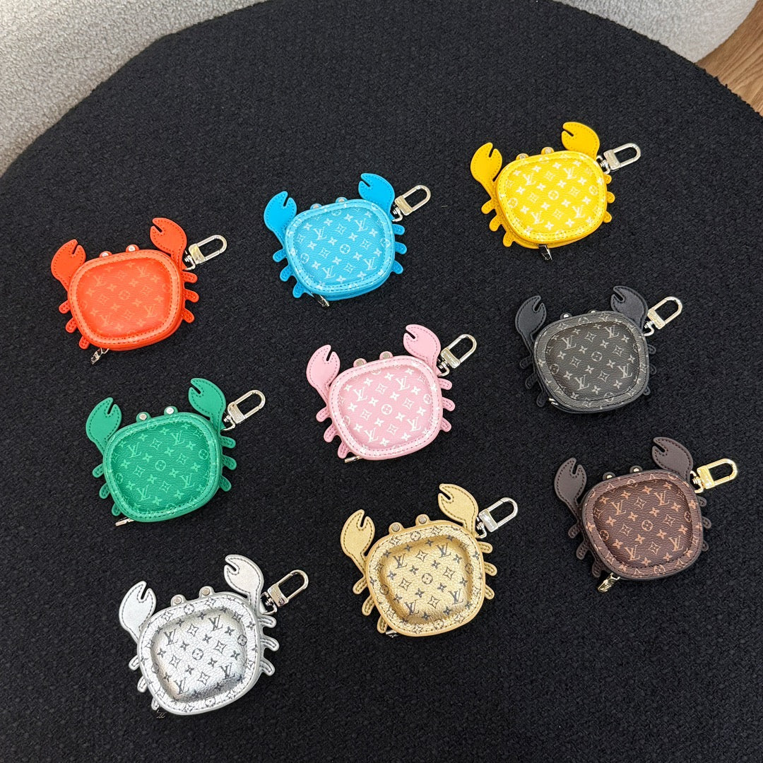 Mini Crab Bag Charm