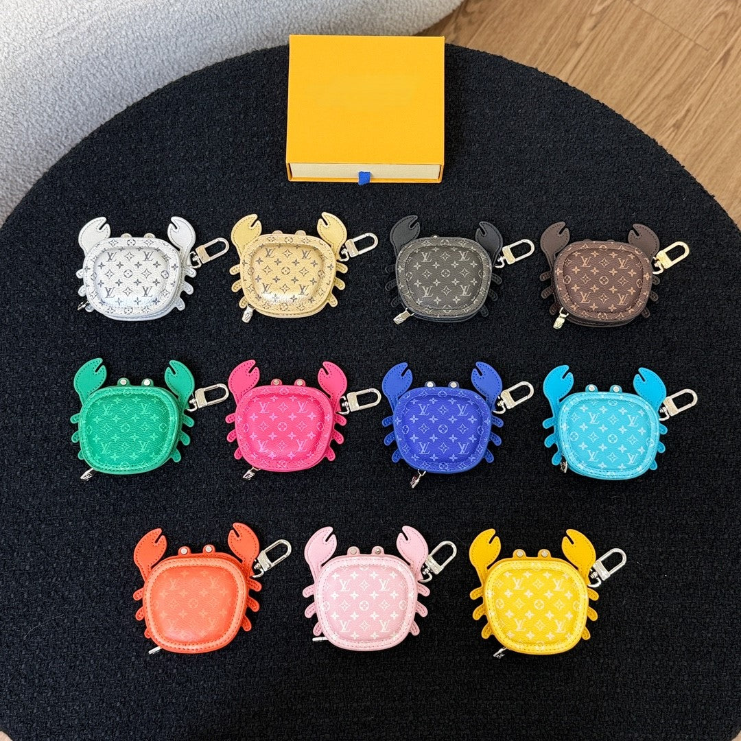 Mini Crab Bag Charm