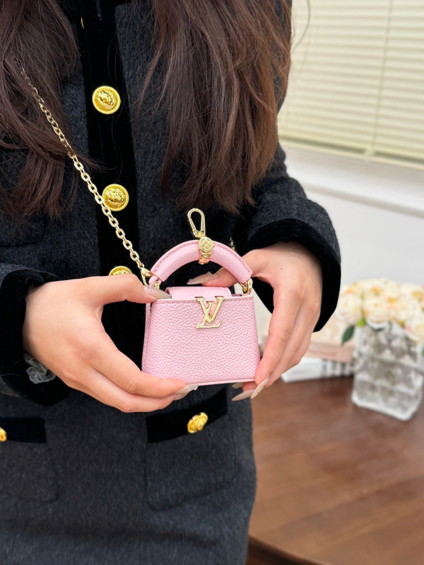 Mini Capucines bag charm