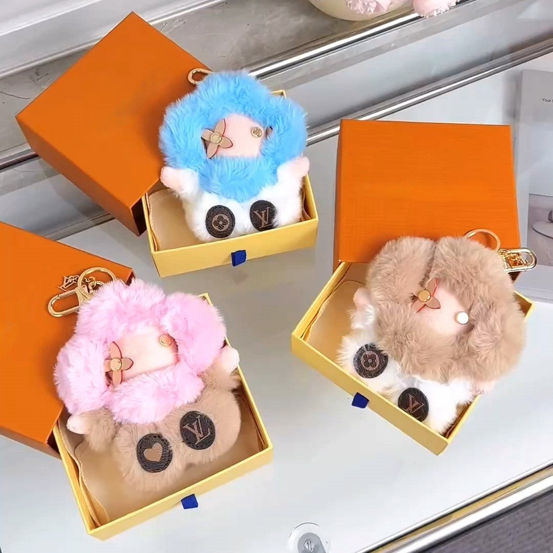 Sunflower Plush Doll bag charm key chain