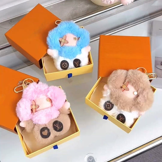 Sunflower Plush Doll bag charm key chain