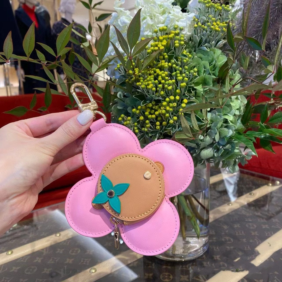 Sunflower bagcharm keychain