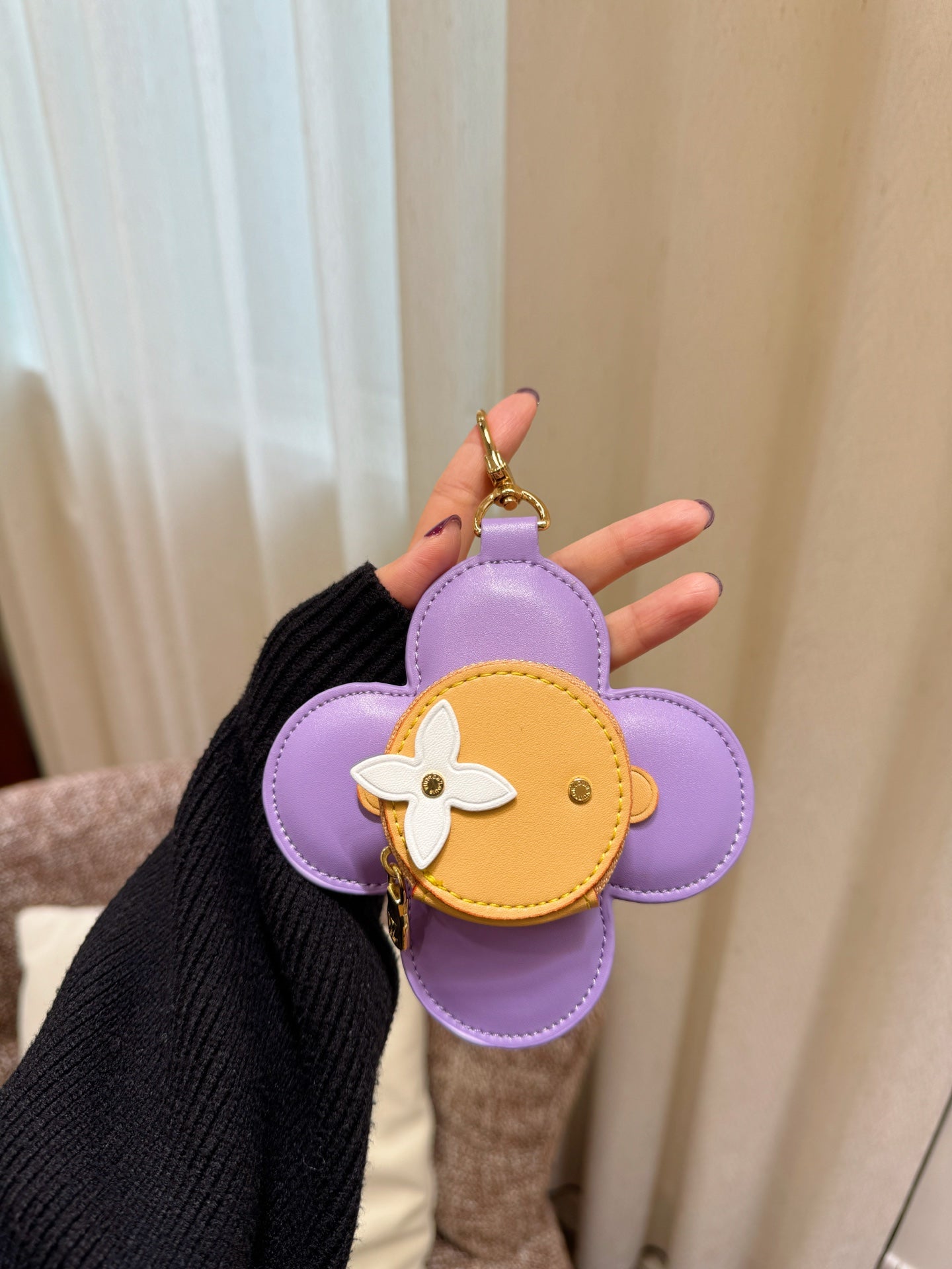 Sunflower bagcharm keychain