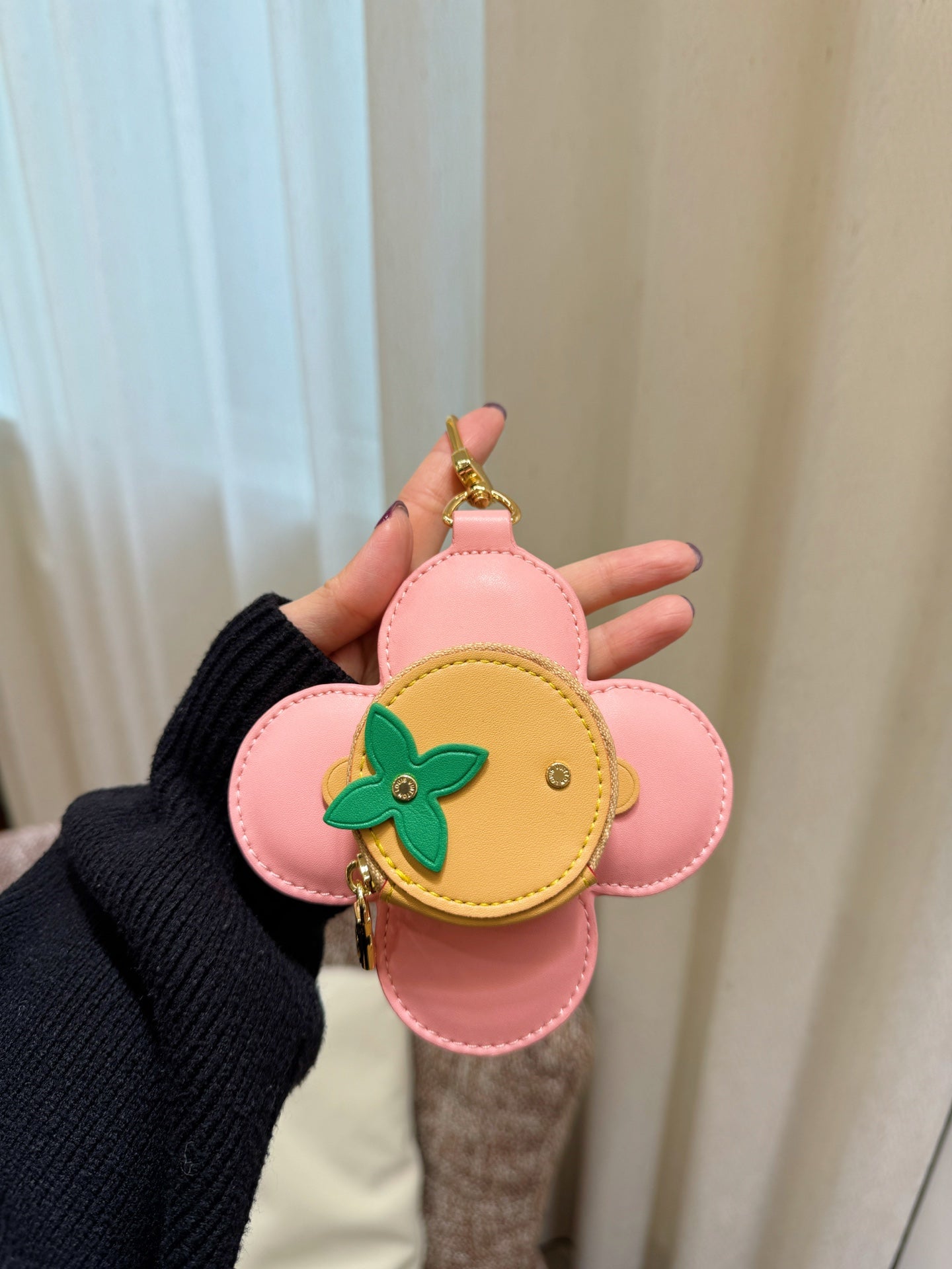 Sunflower bagcharm keychain