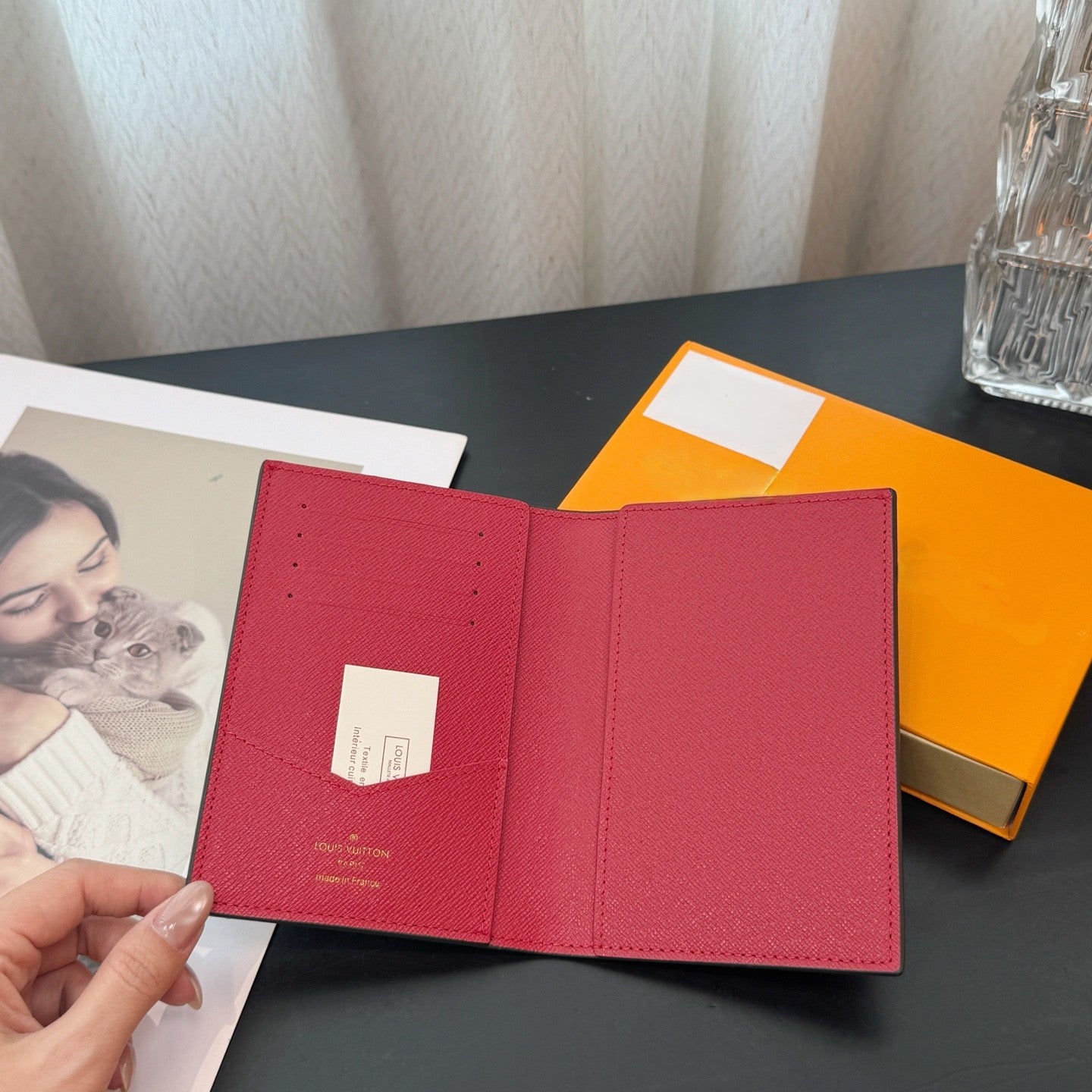 Labubu passport holder