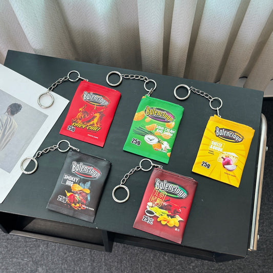 Chip bag keychain