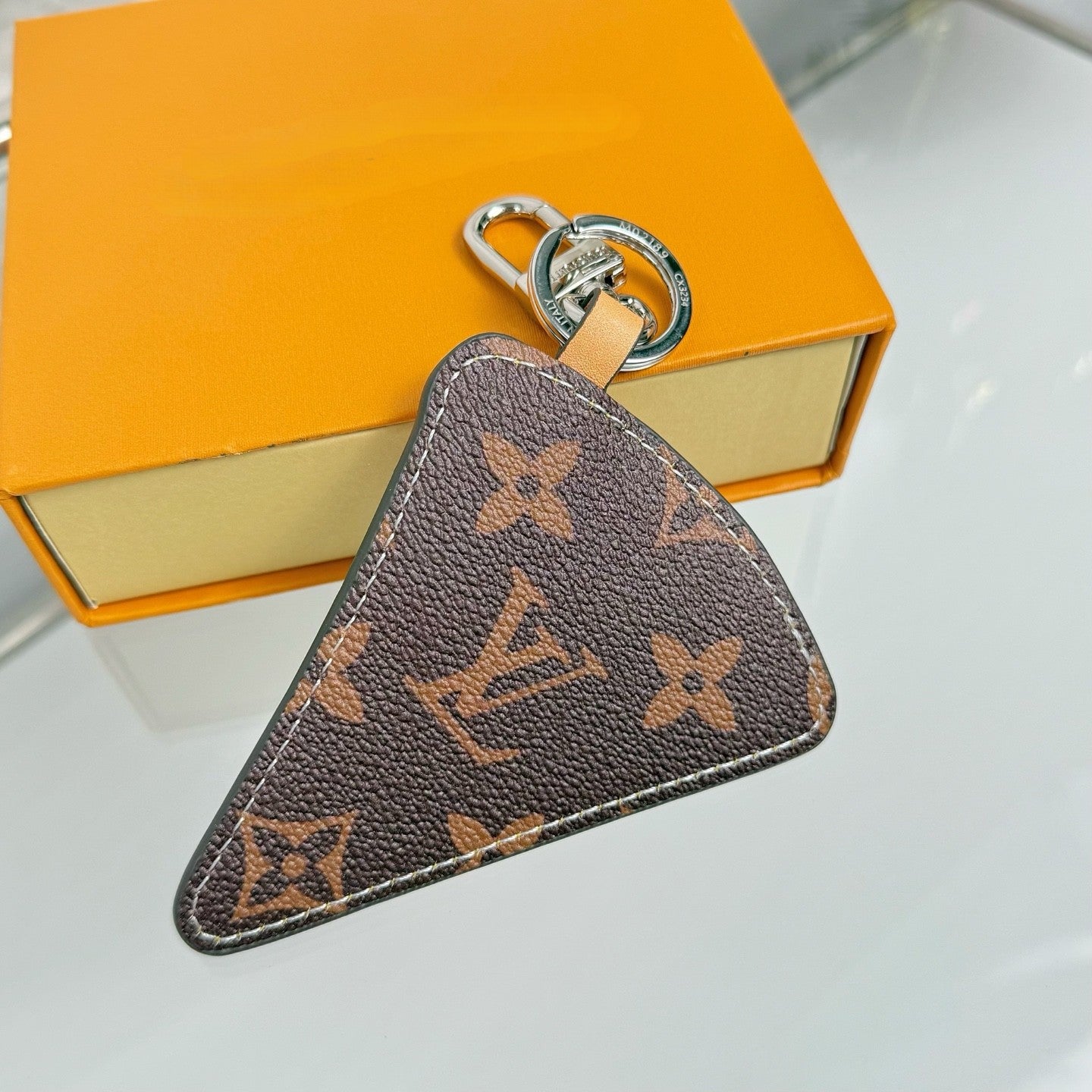 Mini pizza bag charm