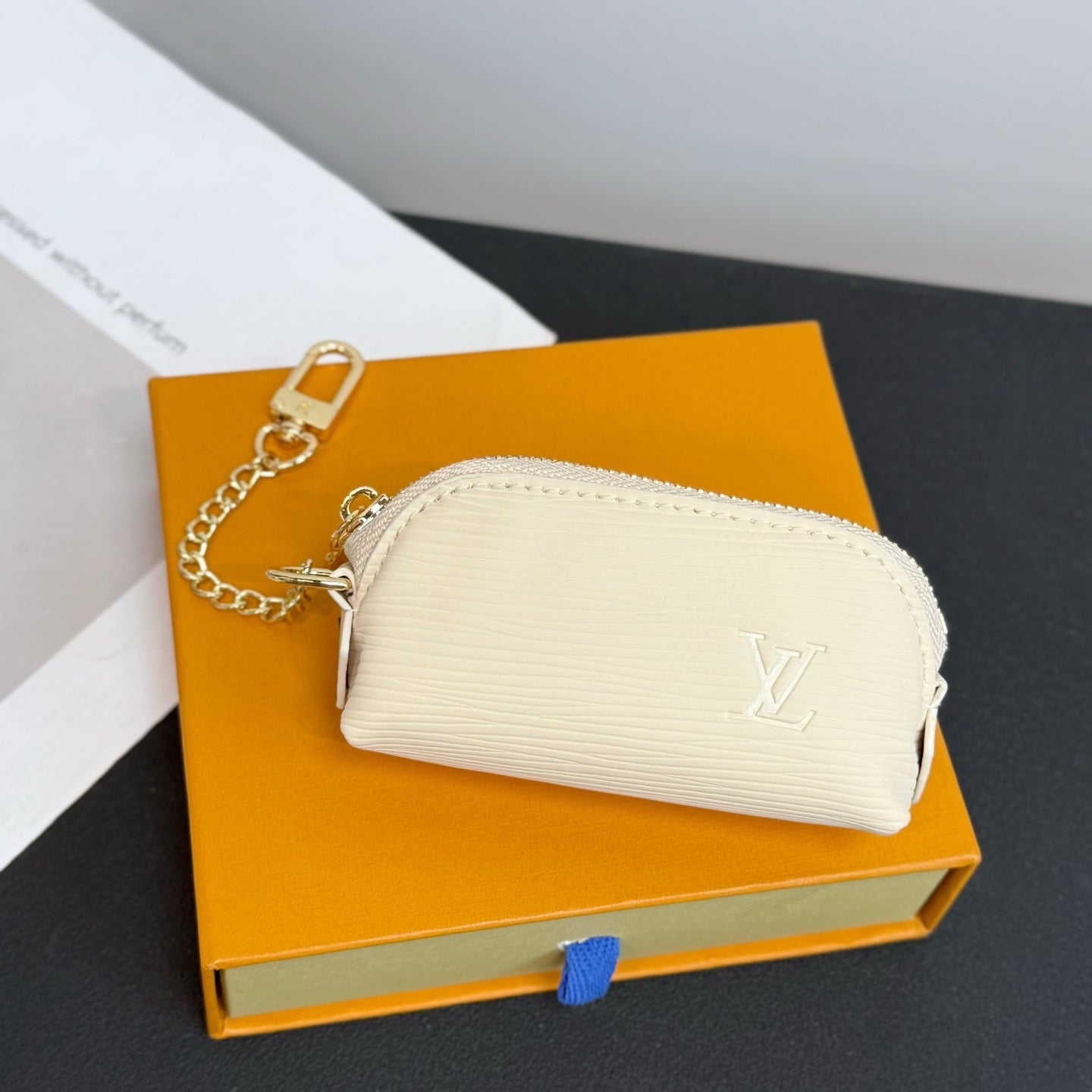 Mini lipstick bag charm