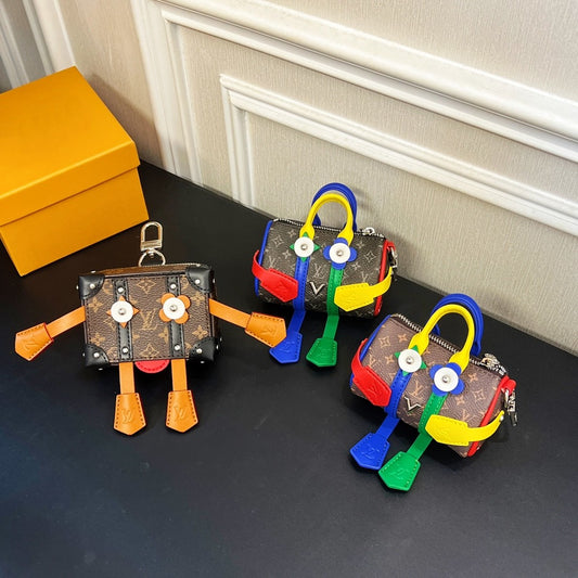 Mini mr trunk & mr keepall bag charm