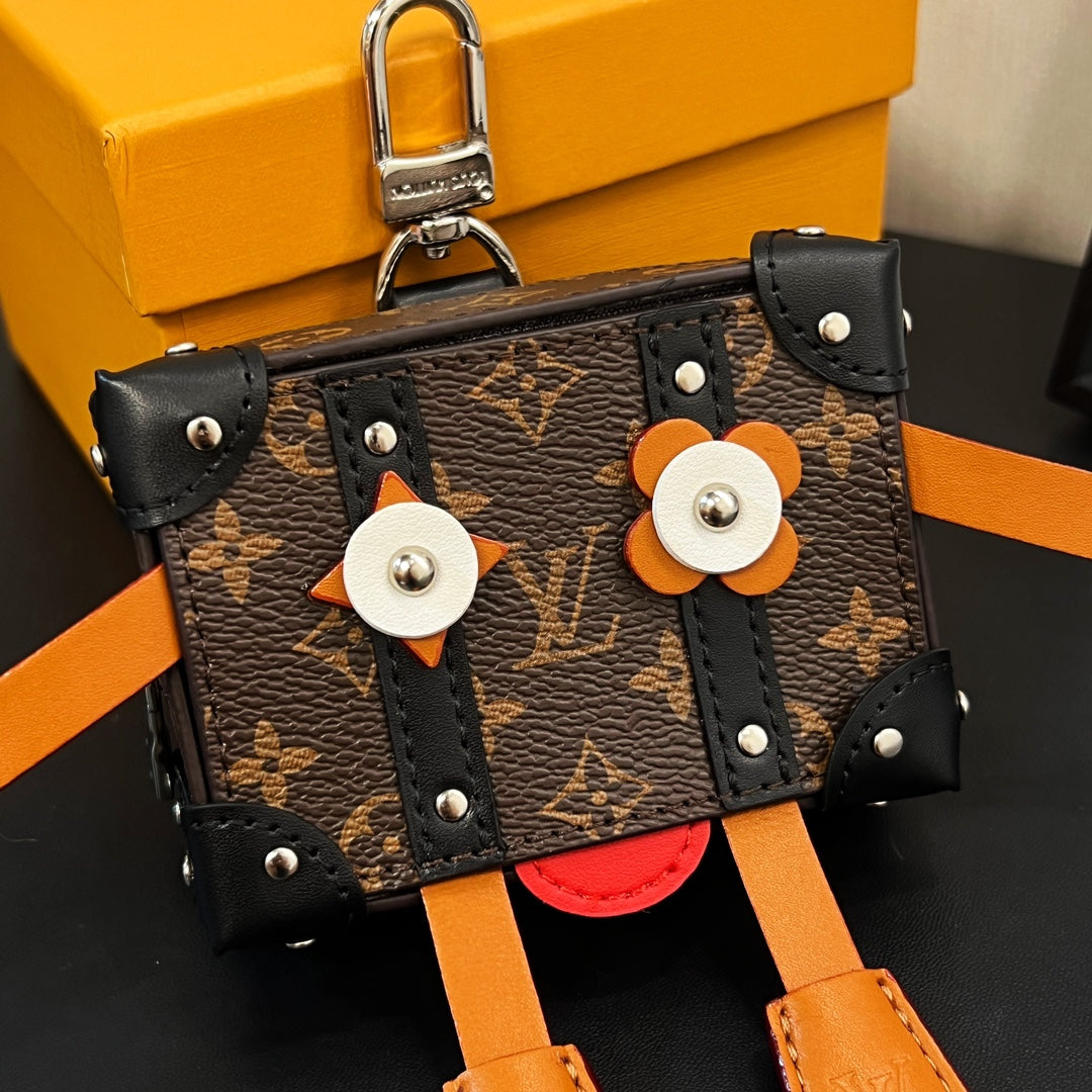 Mini mr trunk & mr keepall bag charm