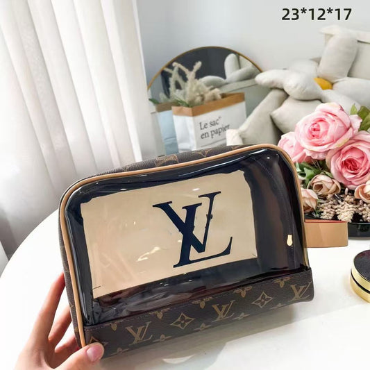 Clear toiletry bag&makeup bag