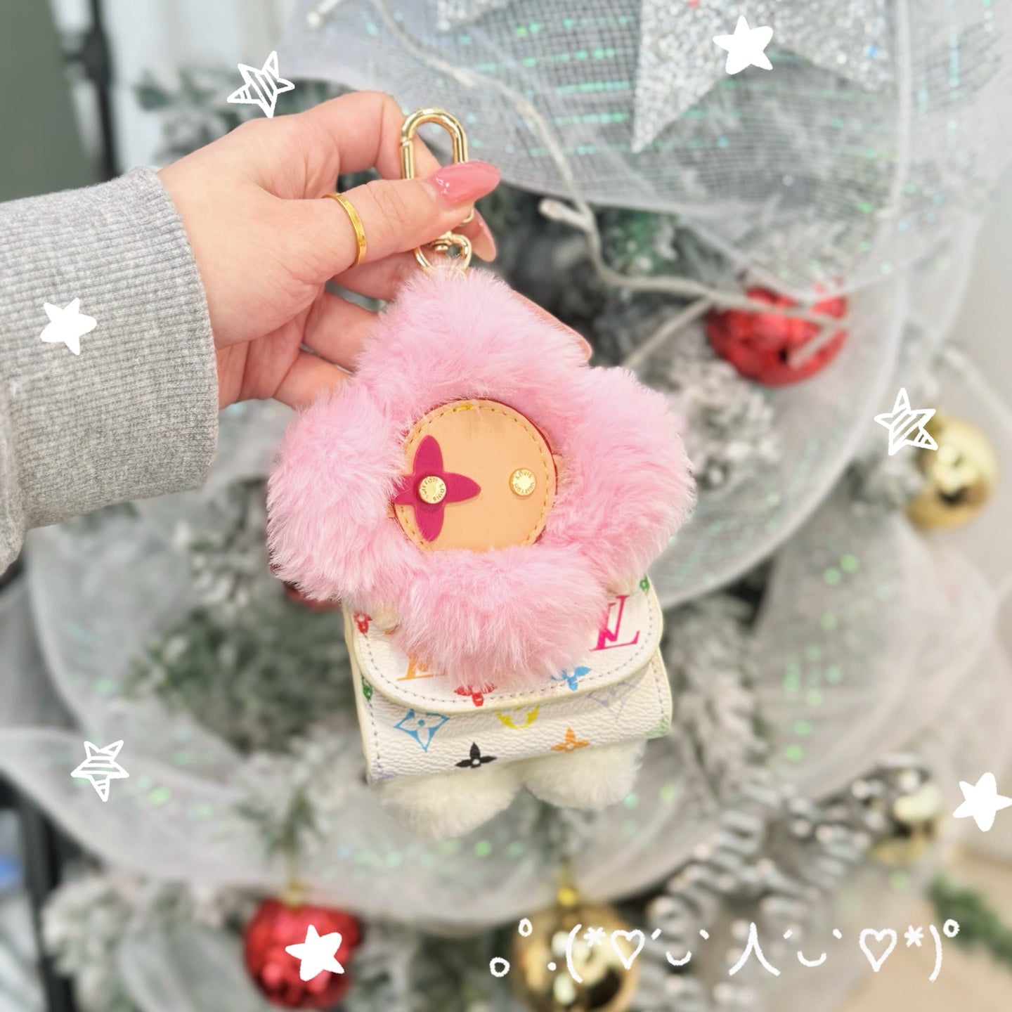 Vivian Plush Doll Bag Charm