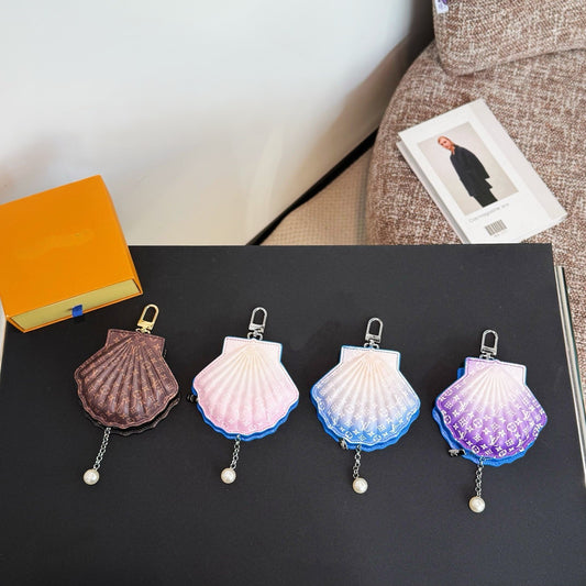 Mini shell bag charm