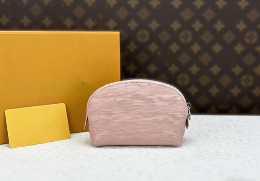Water ripples makeup bag
