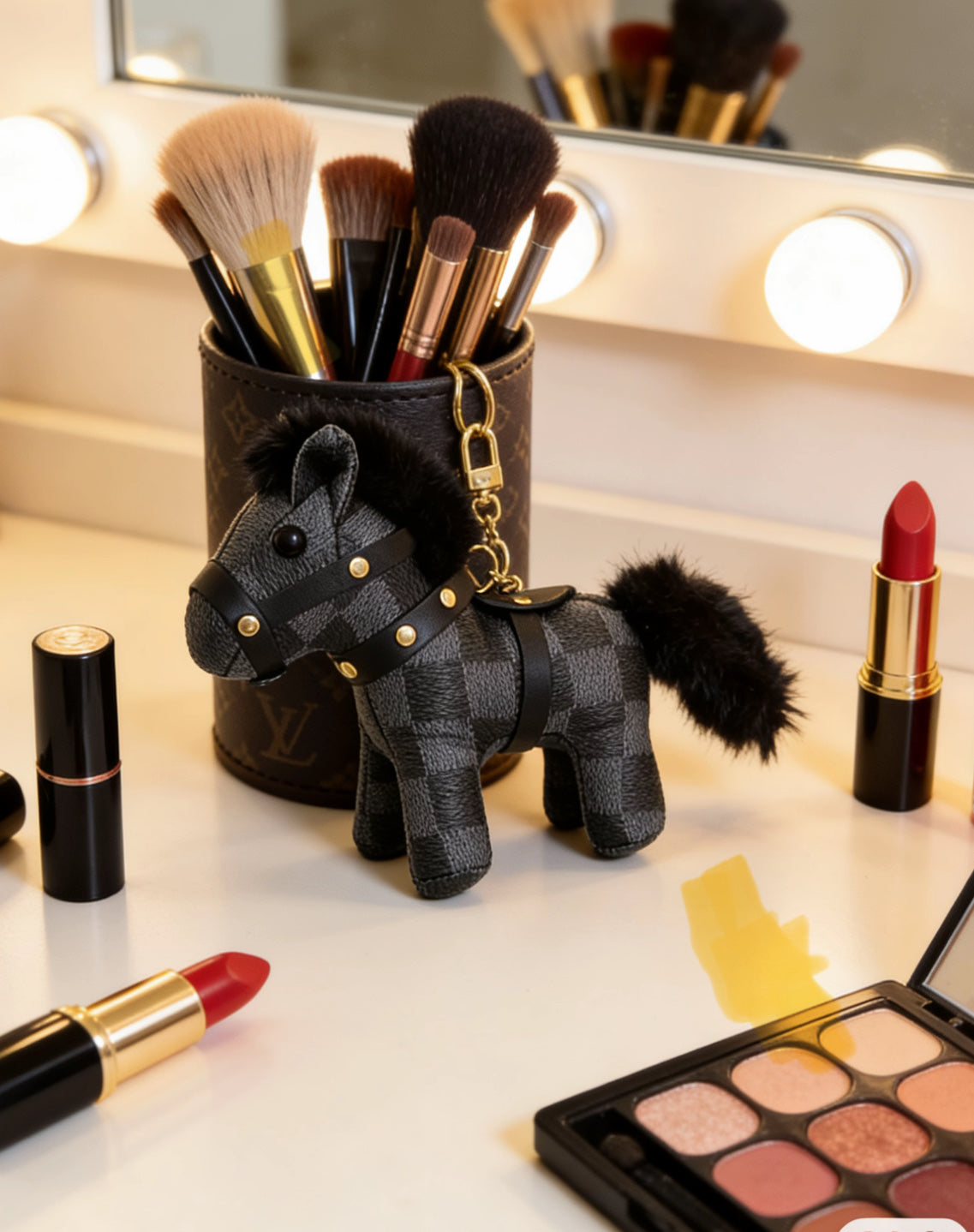 Pony bag charm