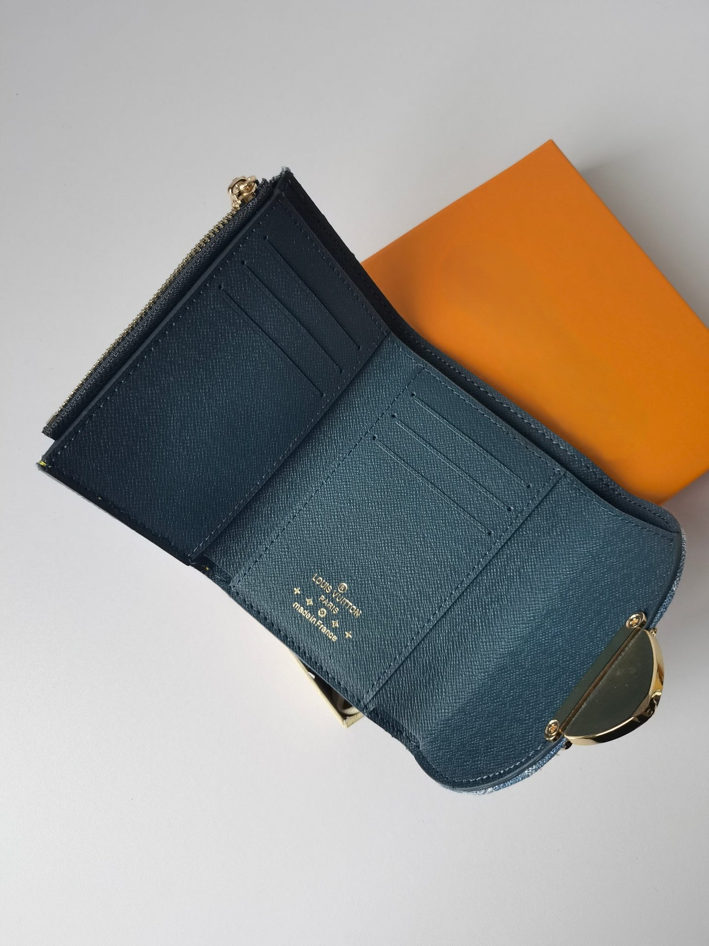 Denim wallet set