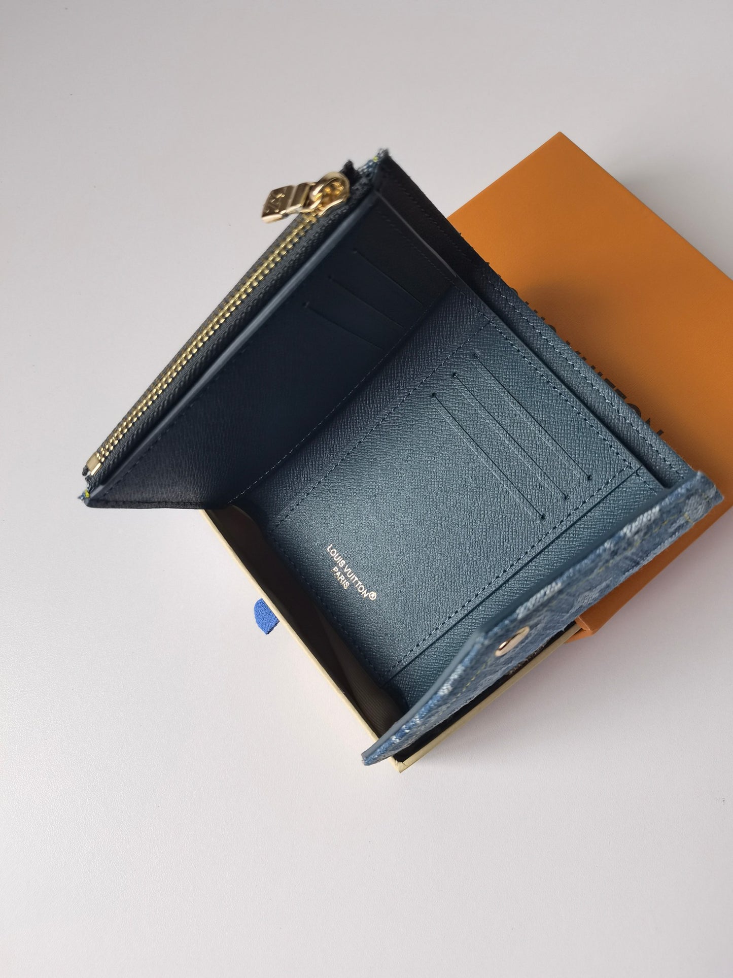 Denim wallet set