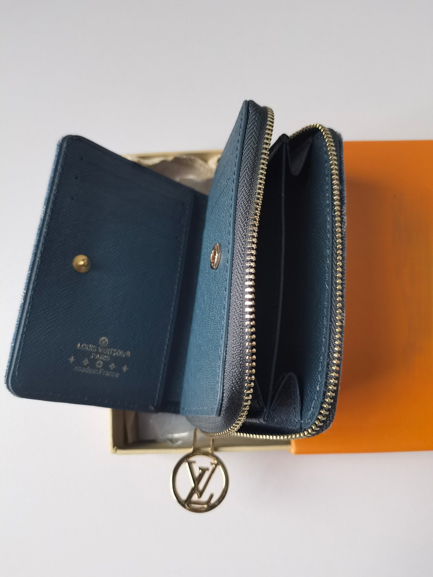 Denim wallet set