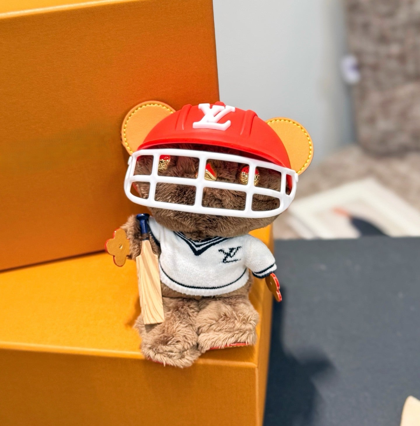 Bear dull bag charm