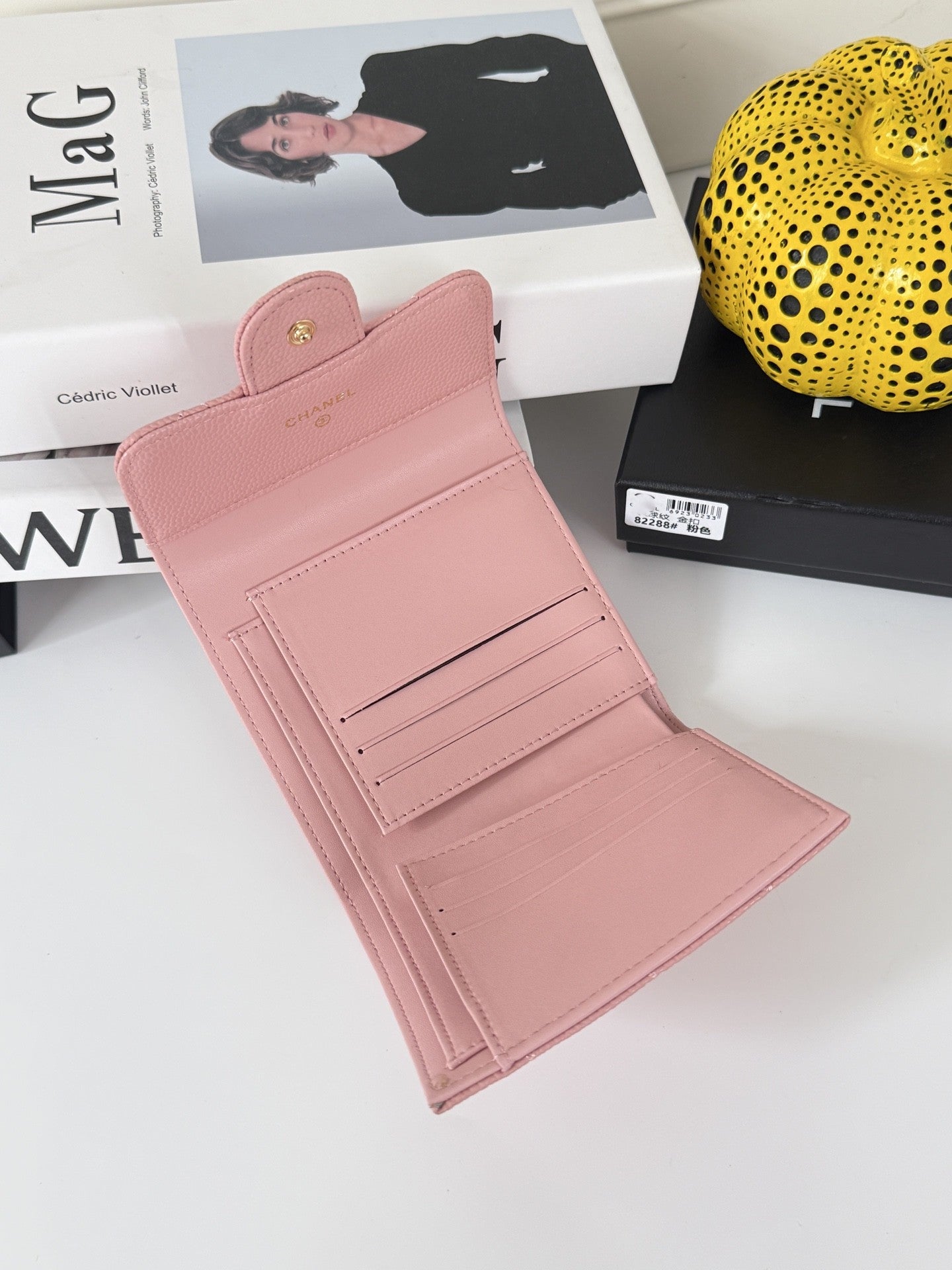 Quilted Tri-fold Wallet