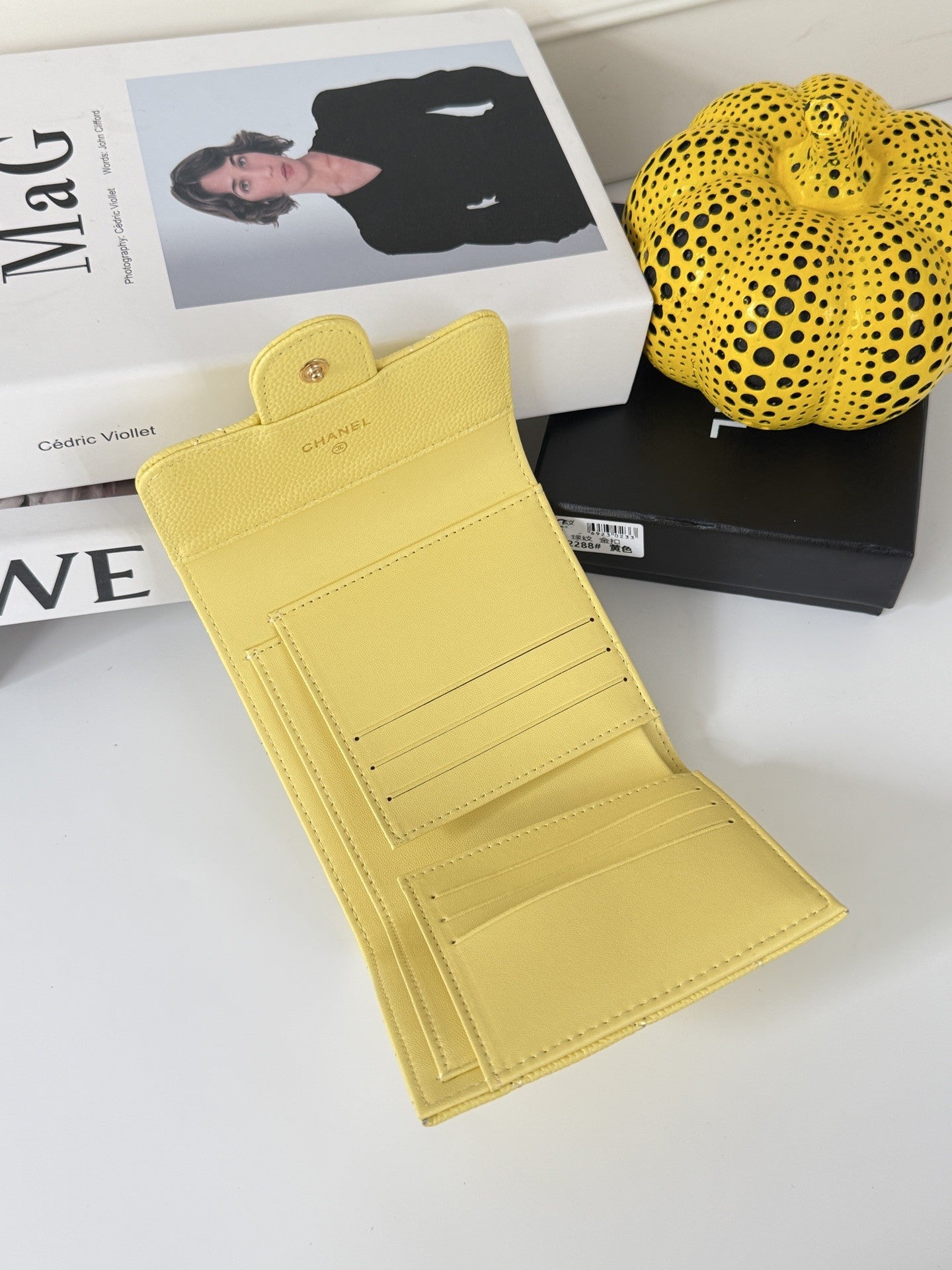 Quilted Tri-fold Wallet