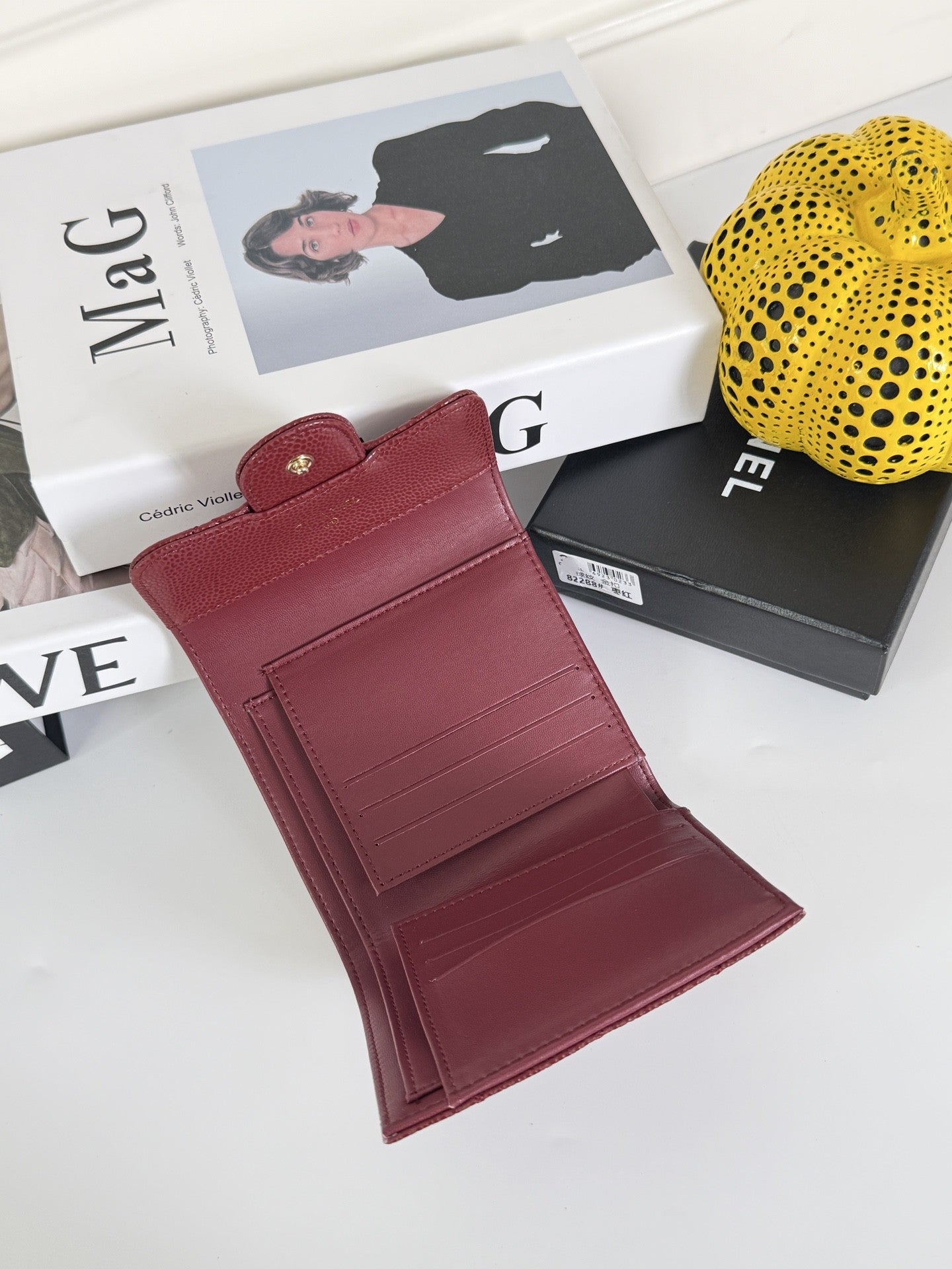 Quilted Tri-fold Wallet