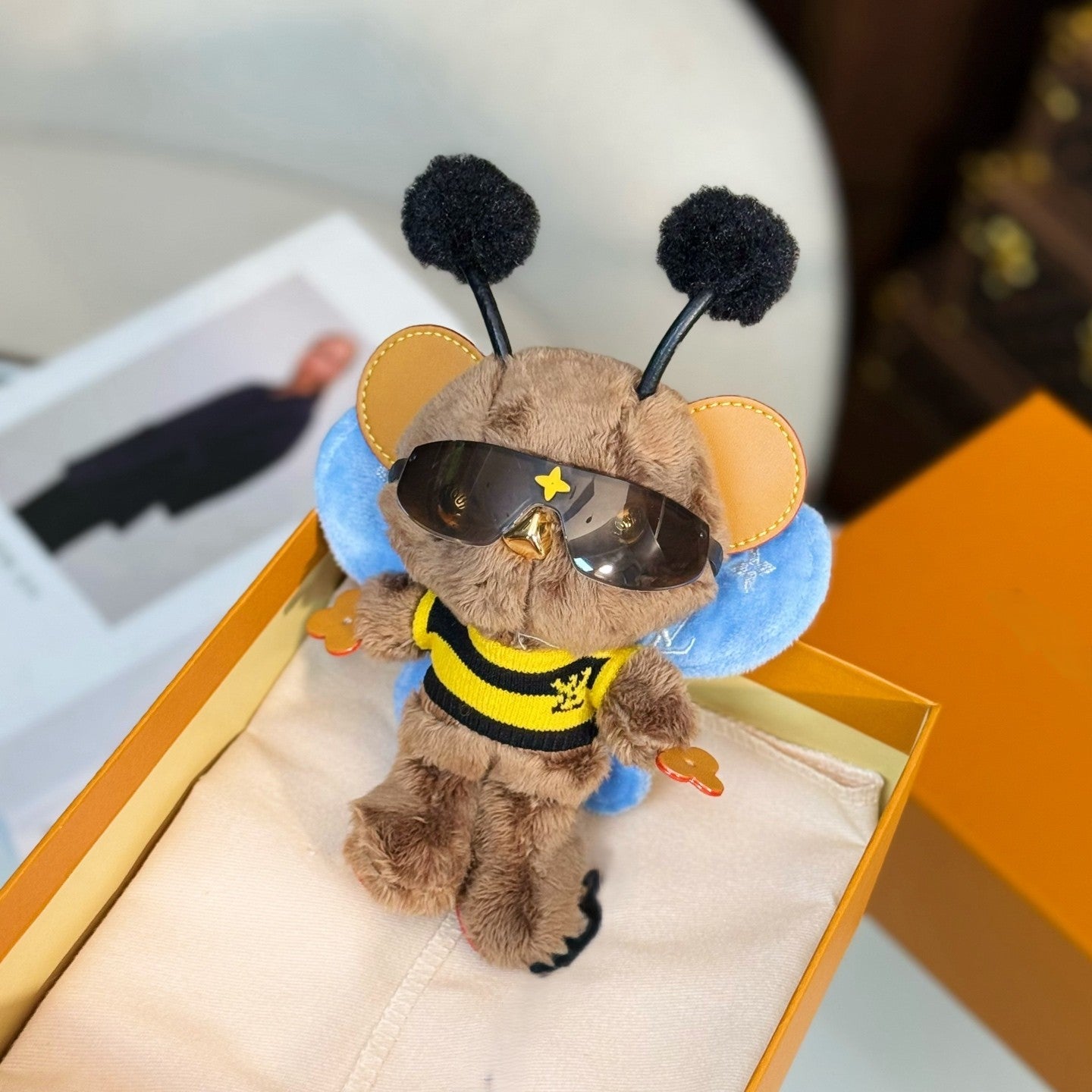Bear dull bag charm