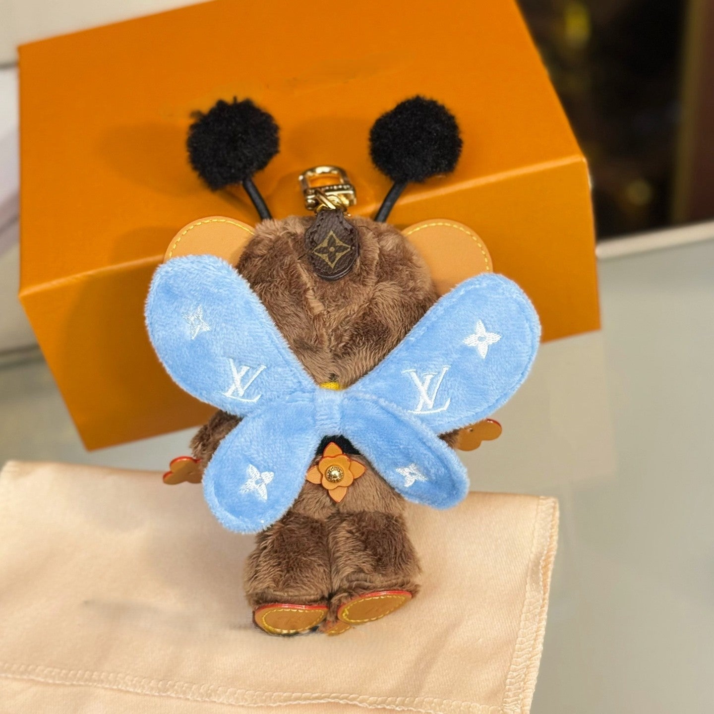 Bear dull bag charm