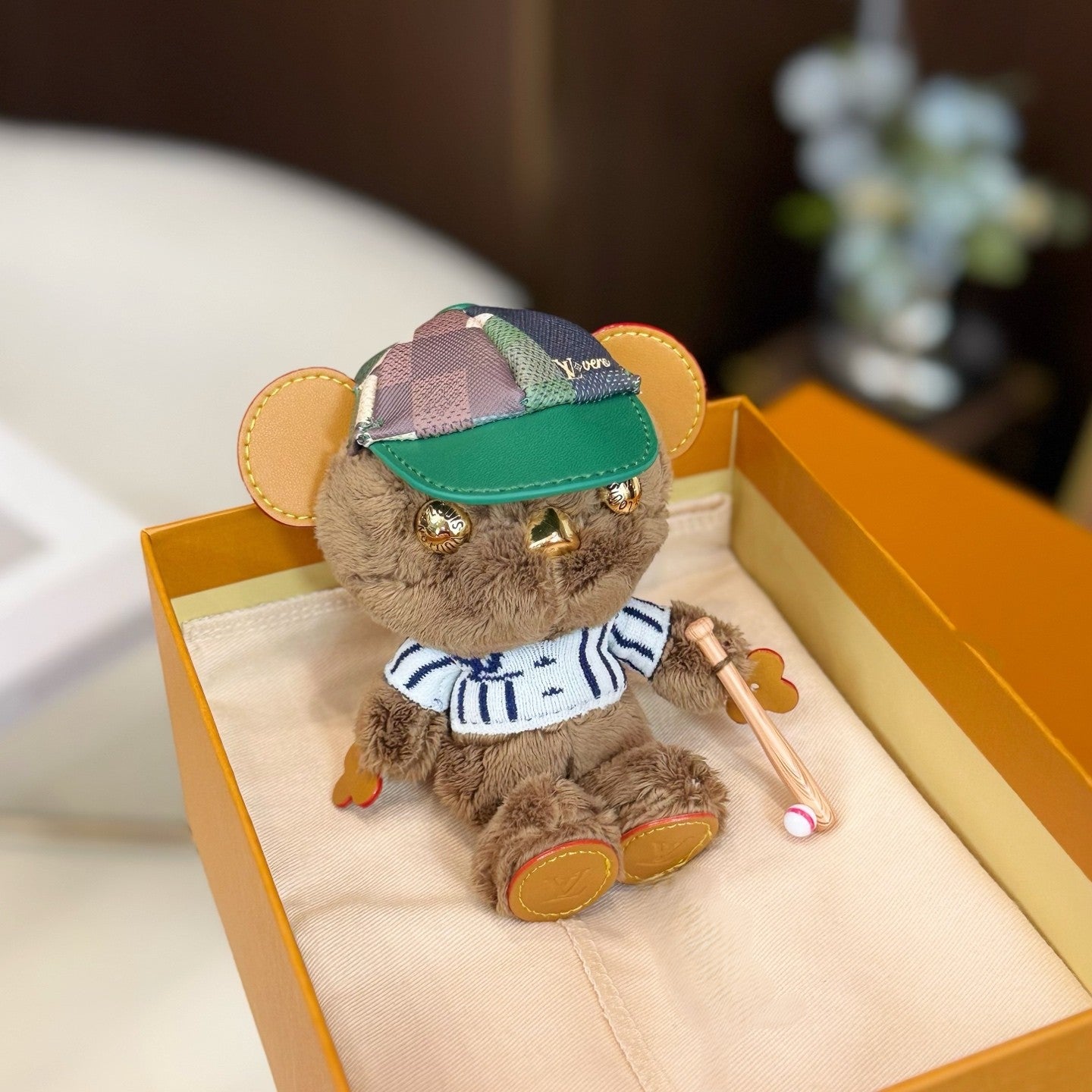 Bear dull bag charm