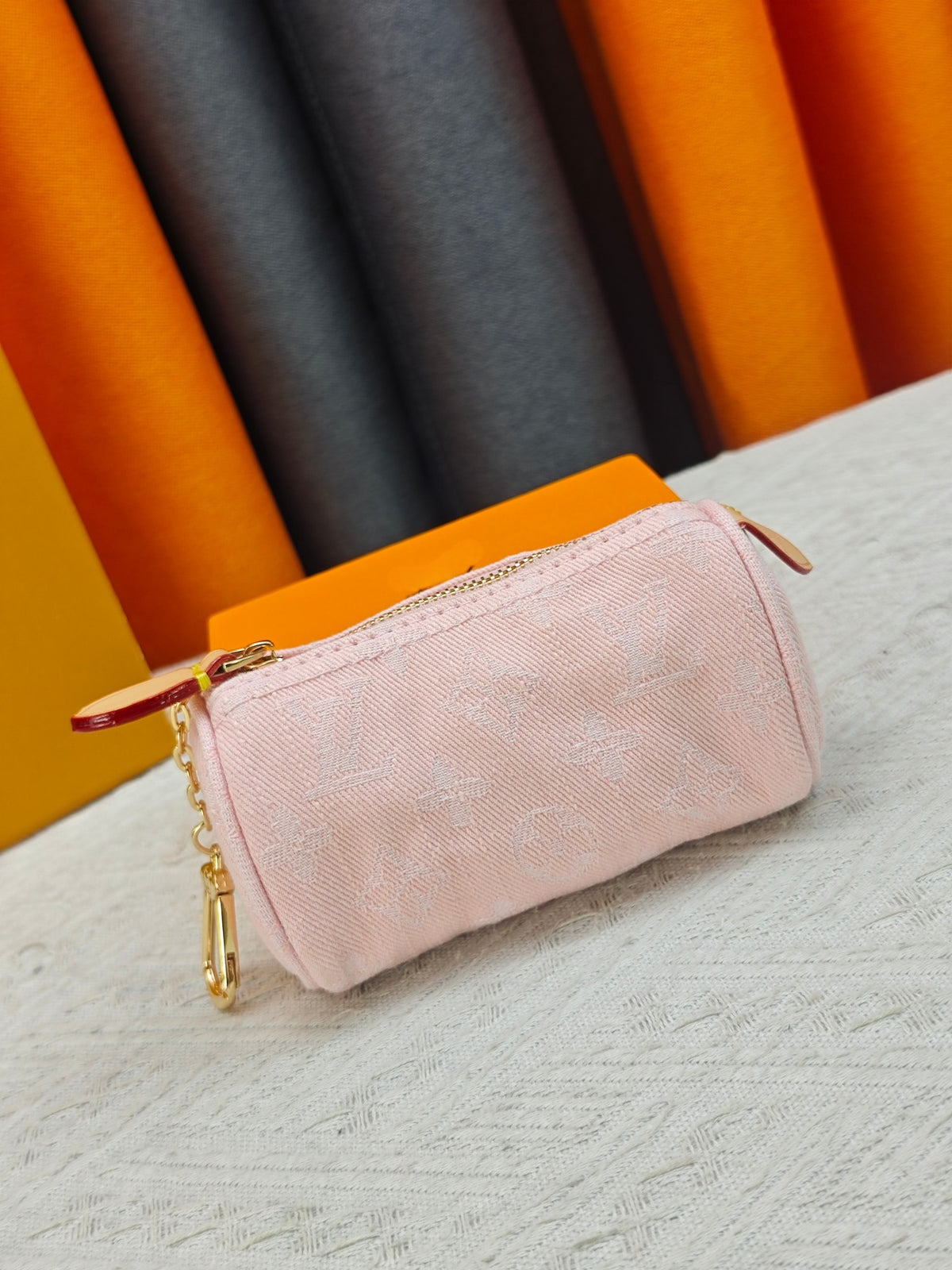 Medium Colorful Denim Speedy