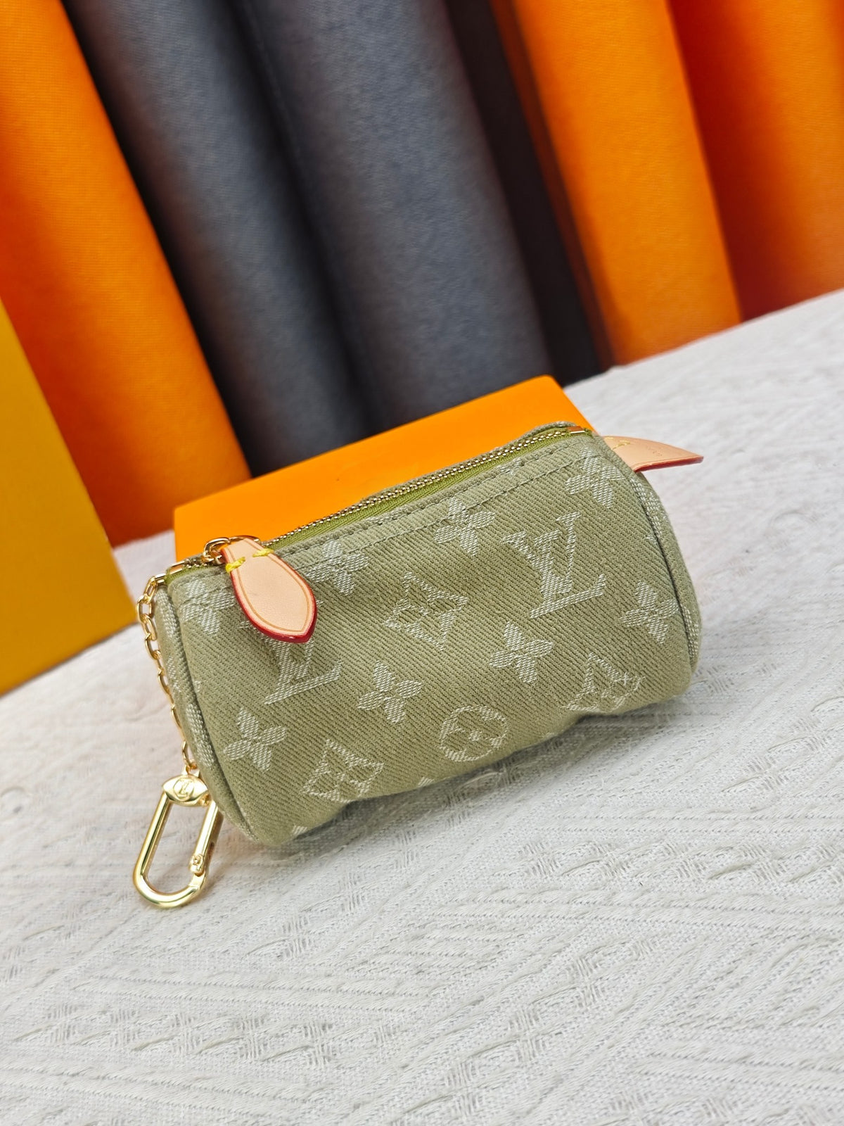 Medium Colorful Denim Speedy