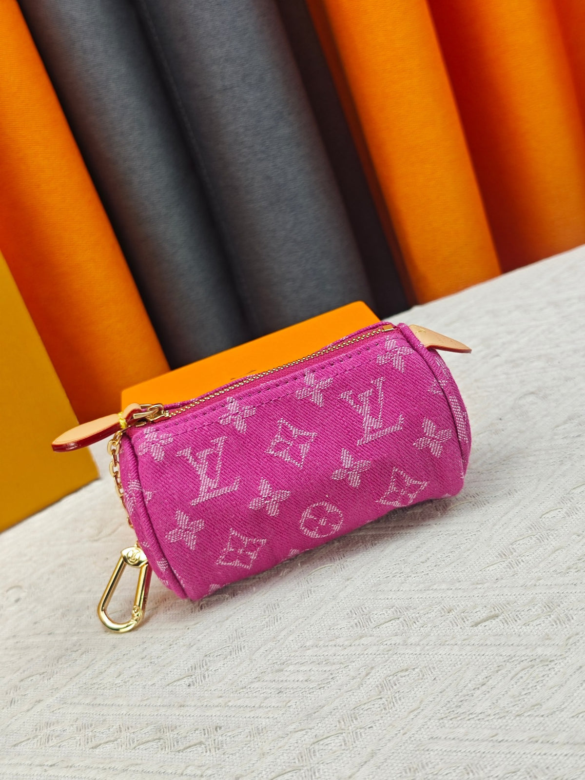 Medium Colorful Denim Speedy