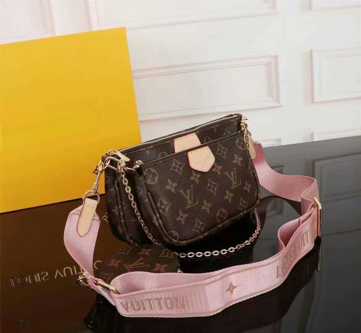 Multi pochette accessories(three pieces a set)