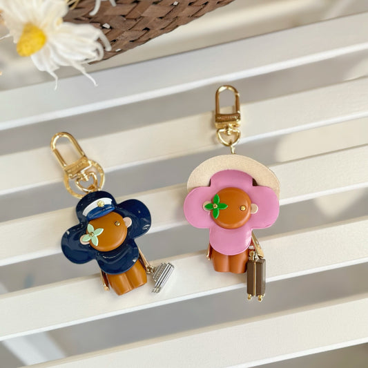 Sunflower keychain