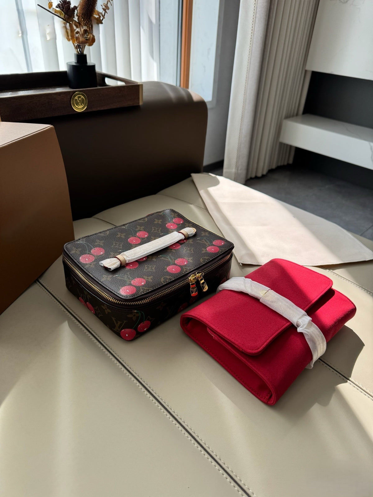 Portable Travel Organizer / Jewelry Organizer Bag