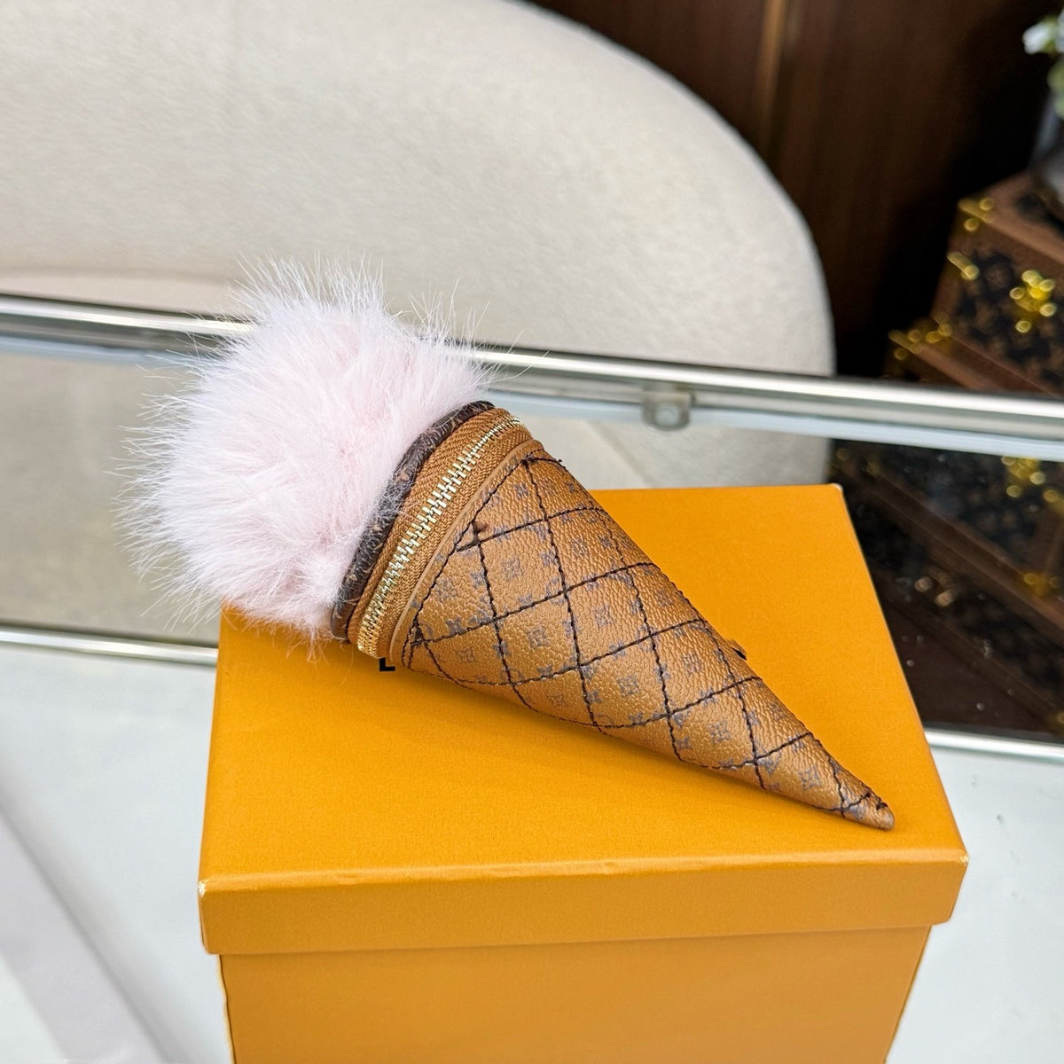 Icecream charm keychin