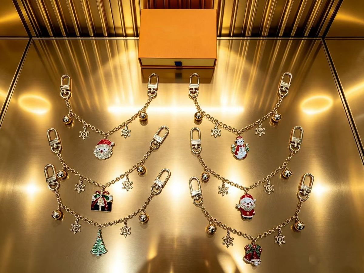 Christmas Theme Bag Charms