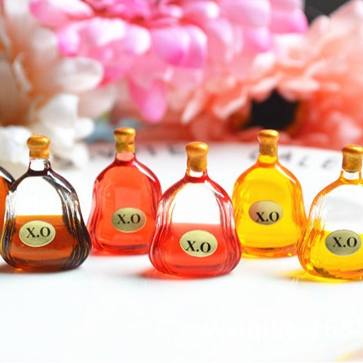 Mini Diy Simulation Cocktail Brandy Bottle Drinks Charms(CANT DRINK)