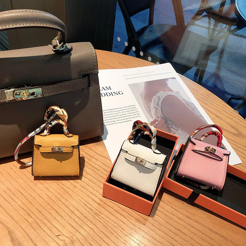 Mini Bags-Kelly Bag(CAN OPEN)-Key Chain,Bag Charm,Airpods Case