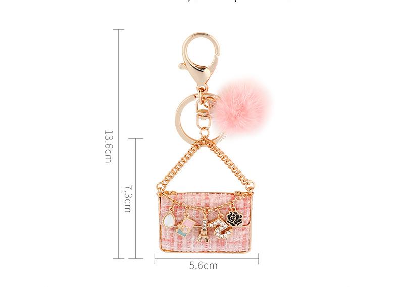 Mini Bags-Chanell-inspired style Camellia Bag Key Chain Bag Charm(CAN‘T OPEN)