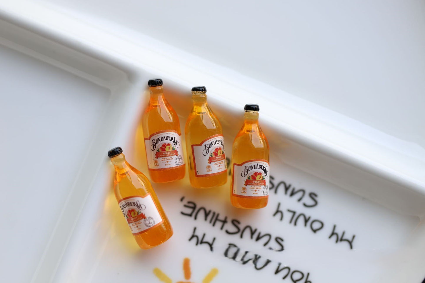 Mini Diy Simulation Bundaberg Bottle Drinks Charms(CANT DRINK)