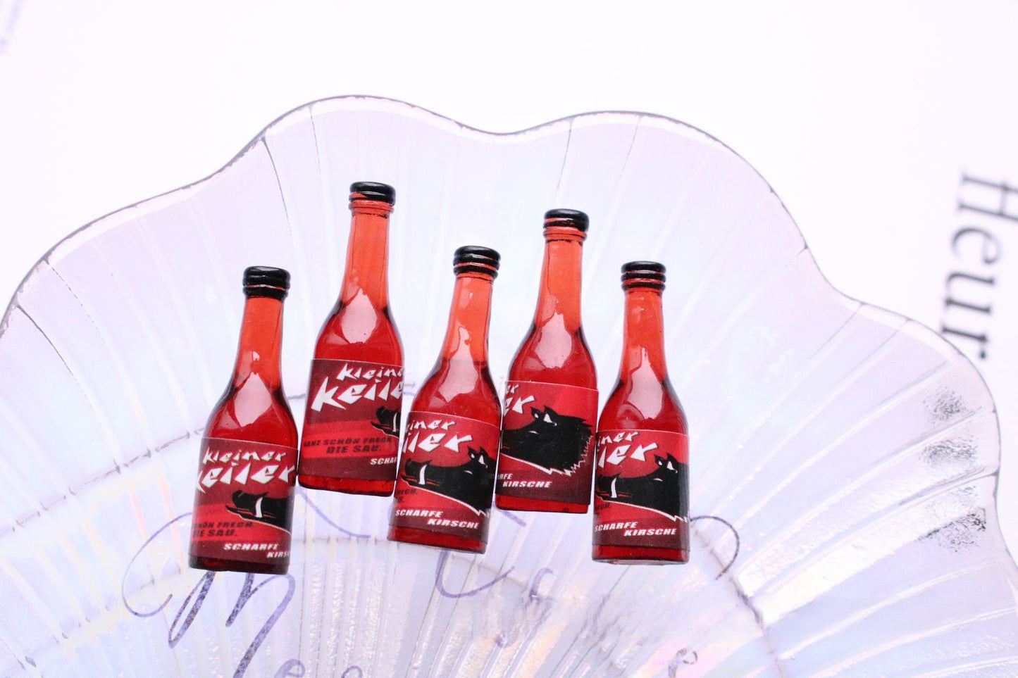 Mini Diy Simulation Beer Bottle Drinks Charms(CANT DRINK)