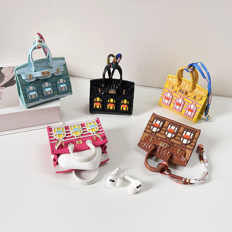 Mini Bags-Mini Birkin Bag(CAN OPEN)-Key Chain,Bag Charm,Airpods Case