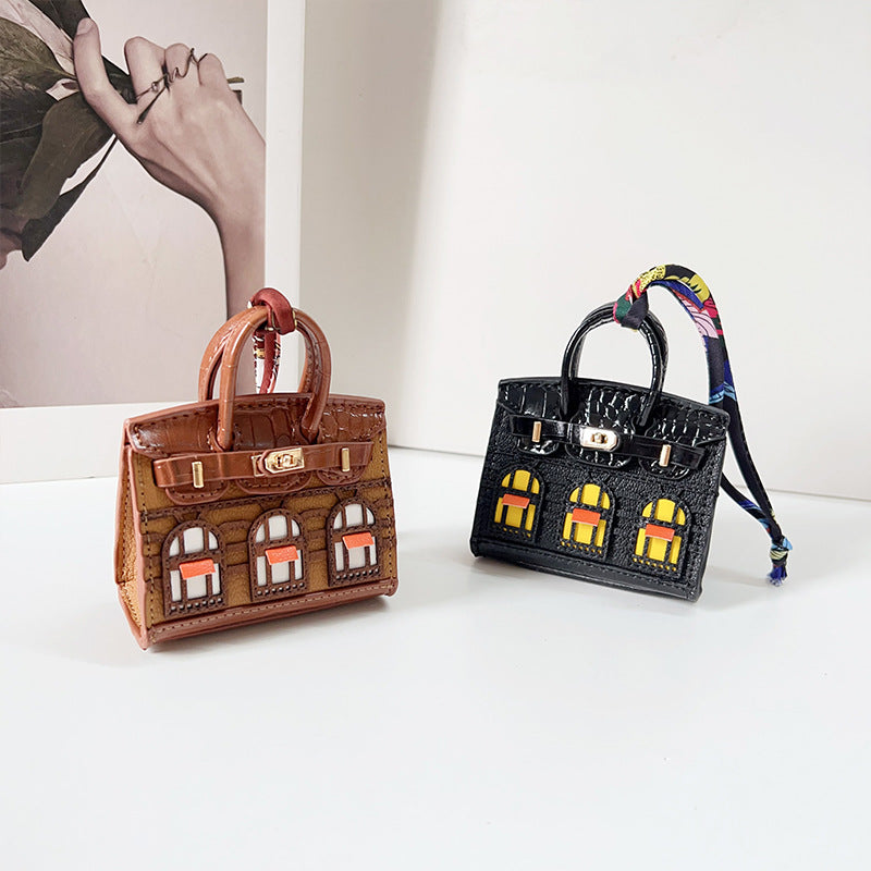 Mini Bags-Mini Birkin Bag(CAN OPEN)-Key Chain,Bag Charm,Airpods Case