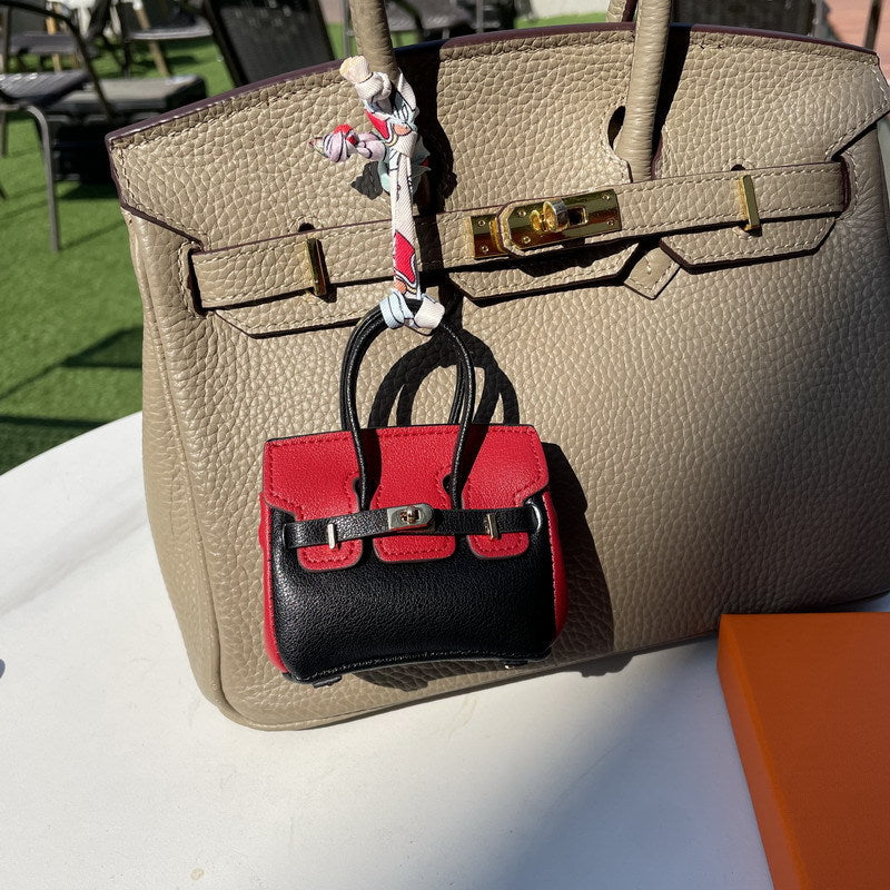 Mini Bags-Mini Birkin Bag(CAN OPEN)-Key Chain,Bag Charm,Airpods Case