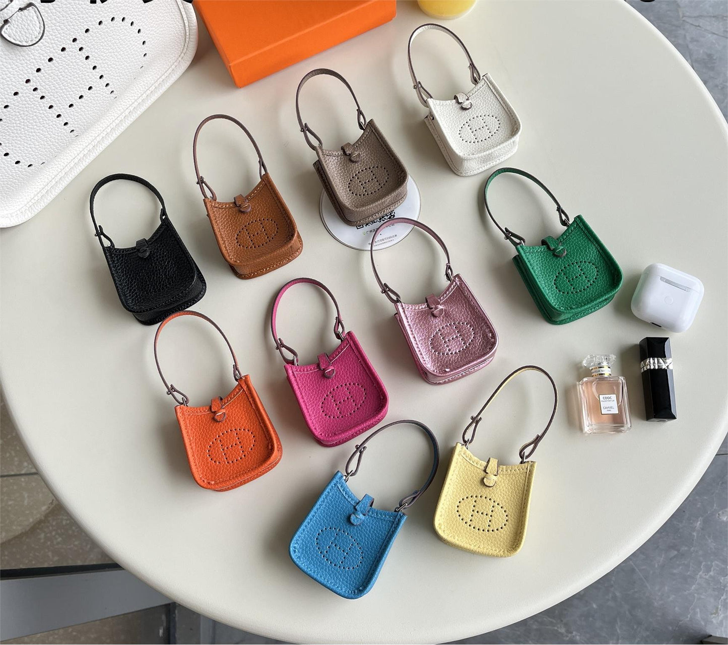 Mini Bags-Mini Evelyne Bag(CAN OPEN)-Key Chain,Bag Charm,Airpods Case